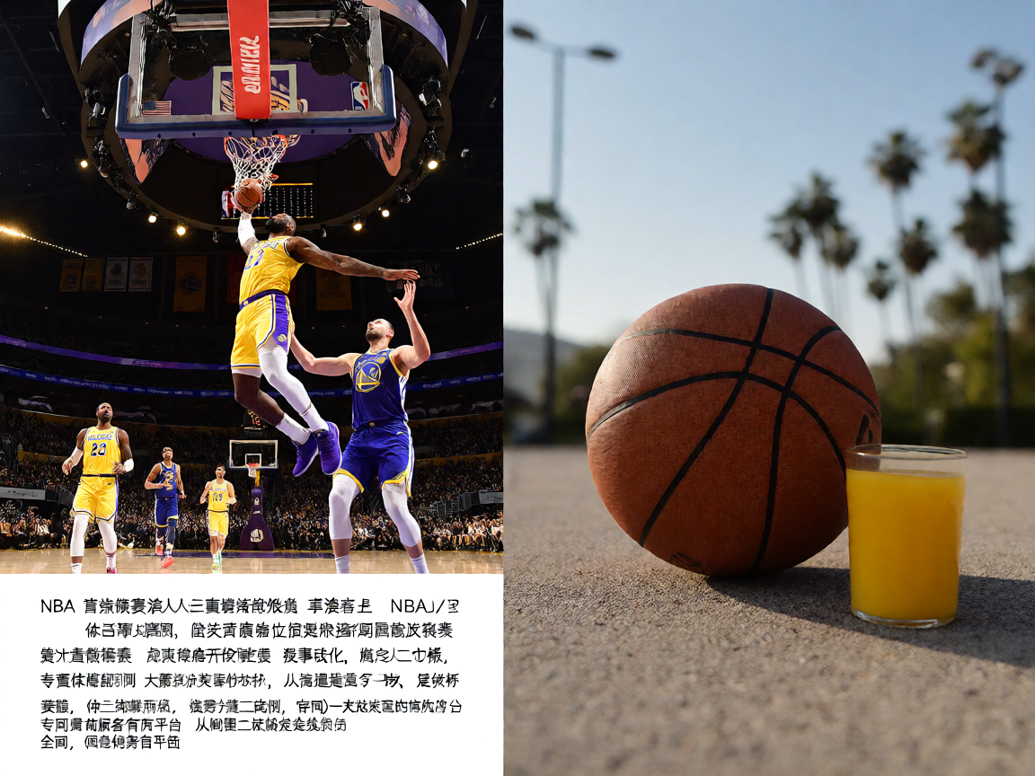 NBA常规赛湖人vs勇士精彩扣篮瞬间